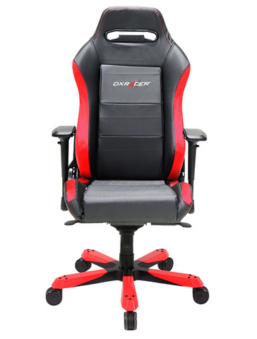 DXRacer Iron Series OH/IB88/NR Black and Red Gaming Chair