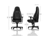 Image of Noblechairs ICON Series Nappa REAL LEATHER