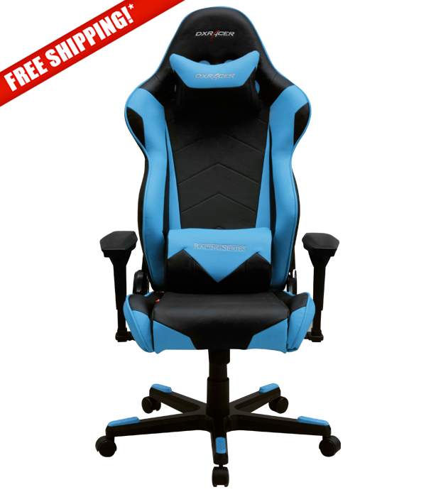 DXRACER Racing Series OH/RE0/NB Blue Gaming Chair