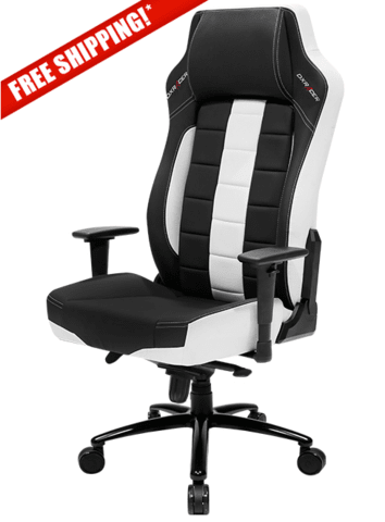 gennembore patrice skade DXRacer Boss Series OH/BE120/NW White and Black Gaming Chair | Champs Chairs