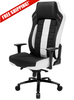 Image of DXRacer Boss Series OH/BE120/NW White and Black Gaming Chair