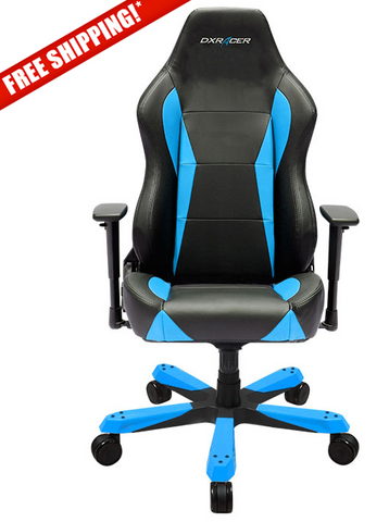 DXRacer OH/WY0/NB Wide Series Blue Gaming Chair