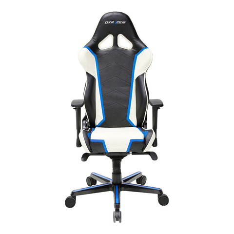DXRacer Racing Series OH/RH110/NWB Blue and White Gaming Chair