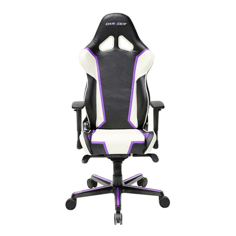 DXRacer Racing Series OH/RH110/NWV Violet & White Gaming Chair