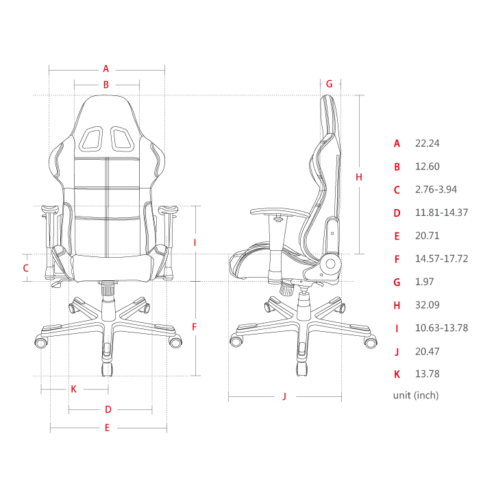 DXRACER Formula Series OH/FD99/N Gaming Chair