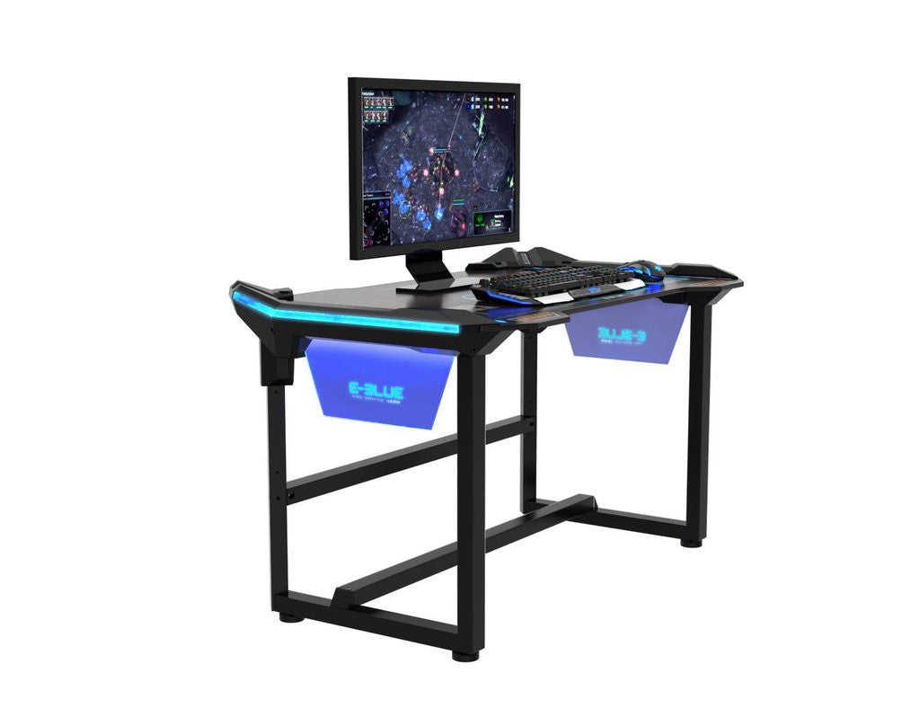 E-Blue Wireless Glow Gaming Desk