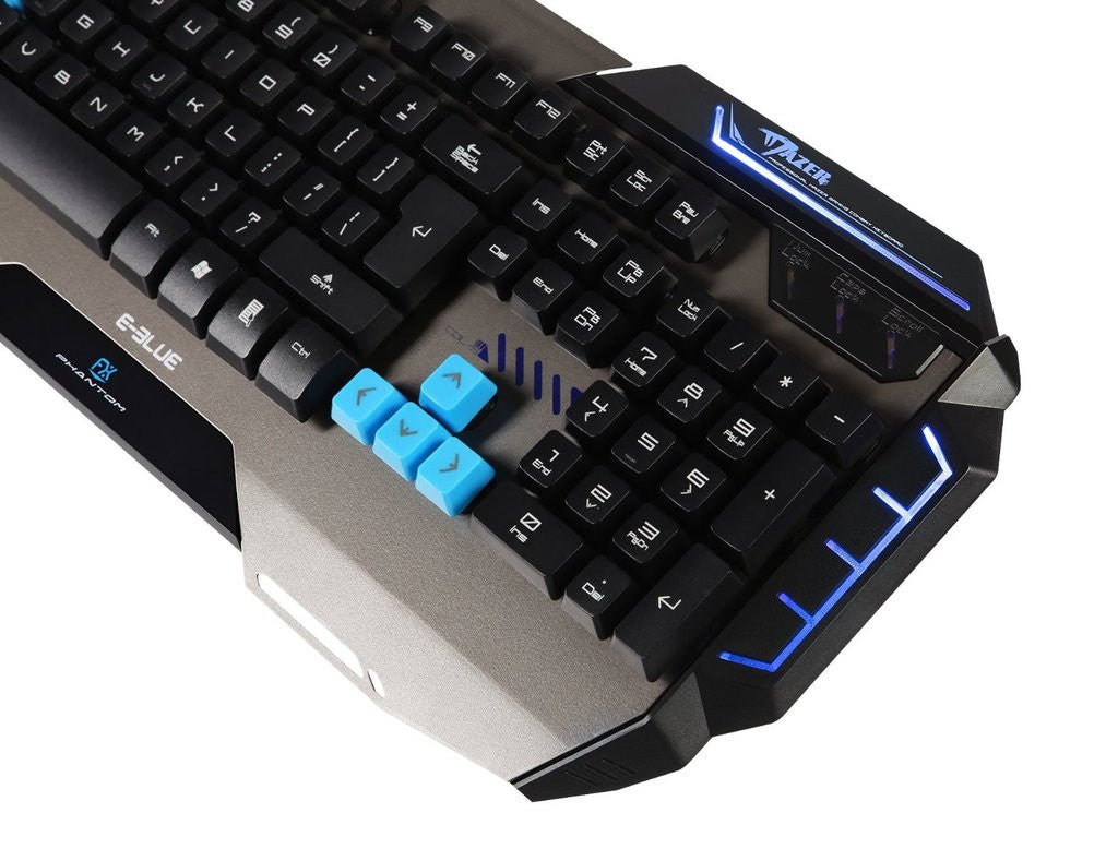 E-Blue Mazer-X Metal Panel Air-Keys Gaming Keyboard