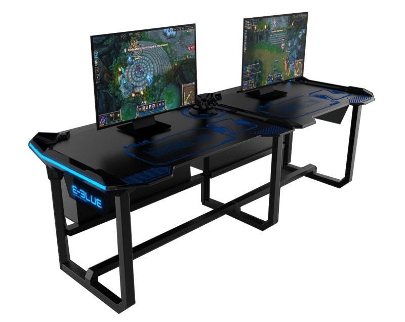 E-Blue Wireless Glow Gaming Desk