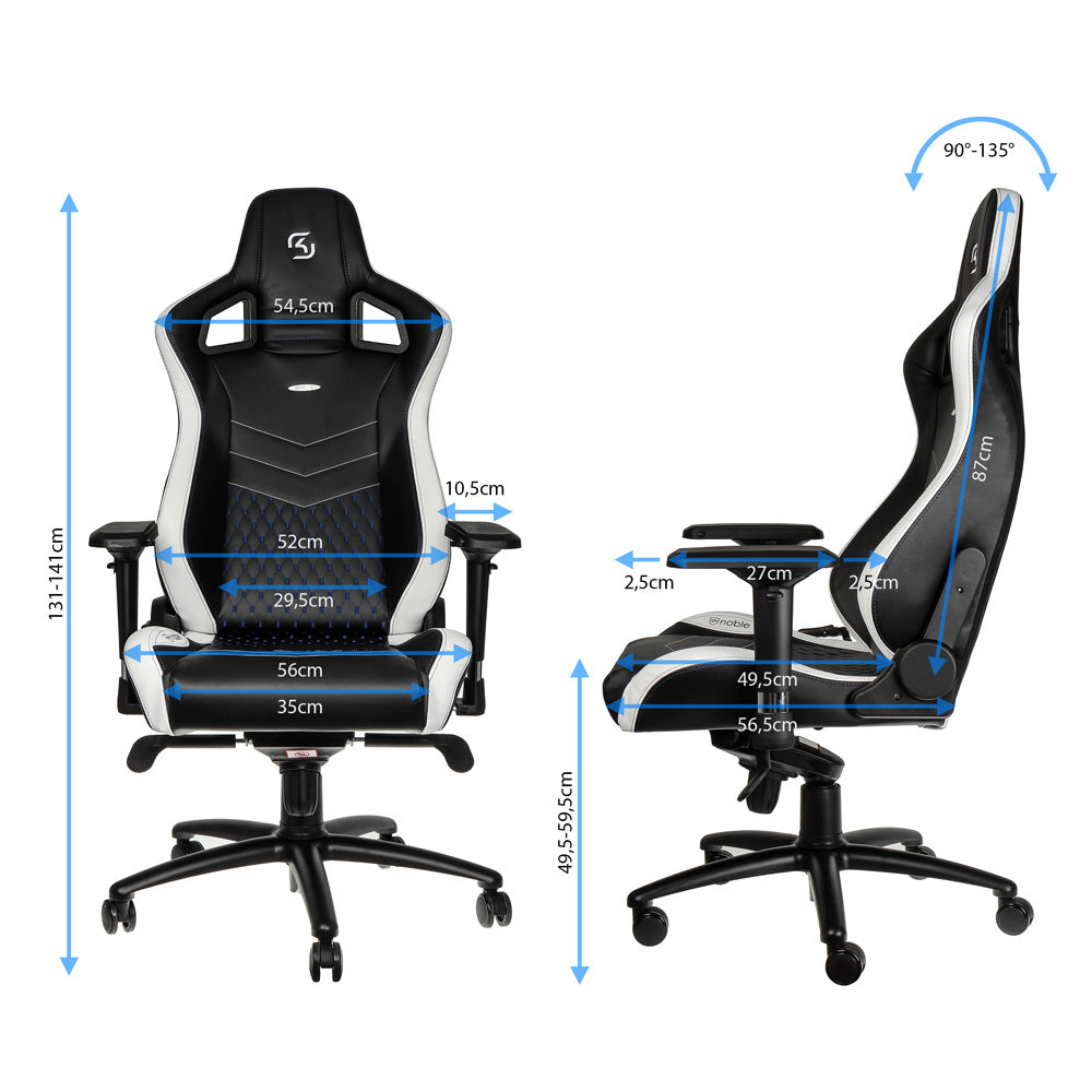 Noblechairs epic on sale dimensions