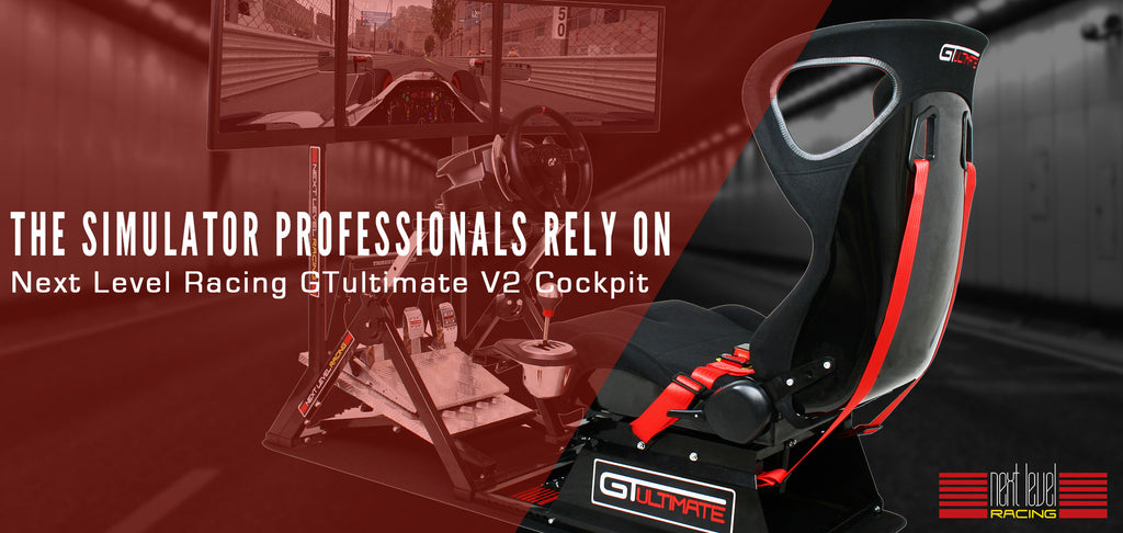 Next Level Racing Gui Next Level Racing GTUltimate V2 Racing Simulator Cockpit [PREORDER ...