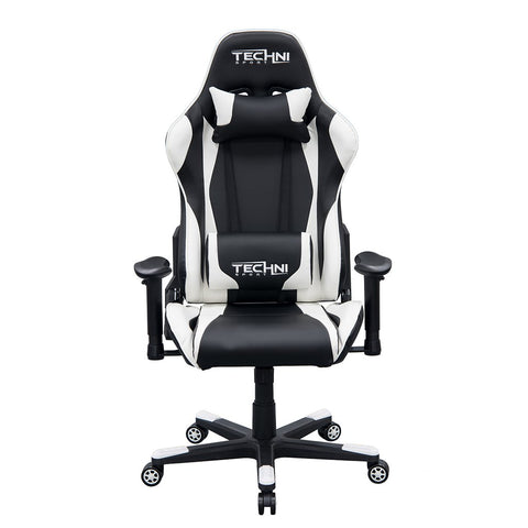 Techni Sport TS46 White Gaming Chair