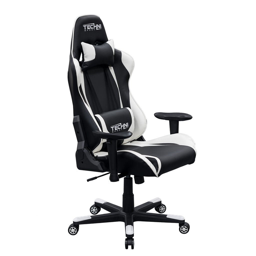 Techni Sport TS46 White Gaming Chair