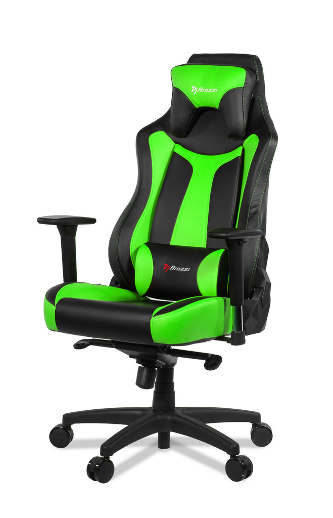 Arozzi Vernazza Racing Style Ergonomic Green Gaming Chair