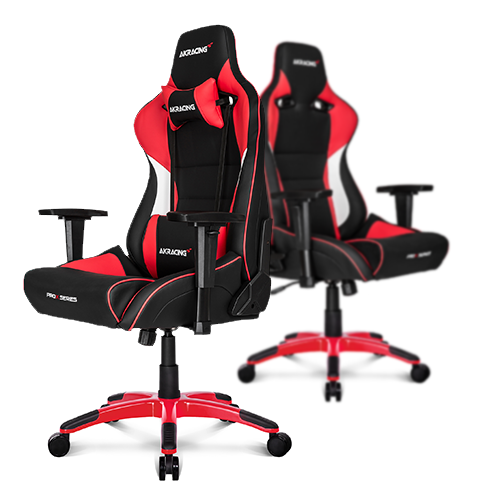 AKRACING Masters Series Pro Gaming Chair Red –